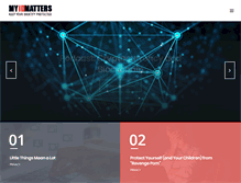 Tablet Screenshot of myidmatters.net